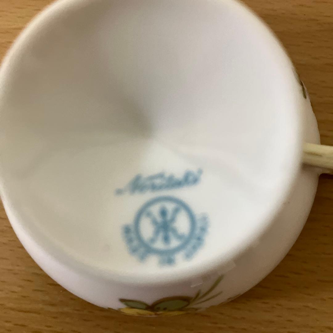 2. オールドノリタケ、マルキ印、金彩カップ＆ソーサー