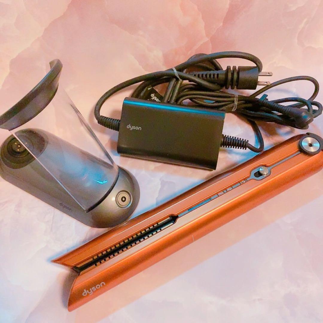 ☆状態良好☆dyson ダイソン ヘアアイロン HS03 ブラウン ストレート
