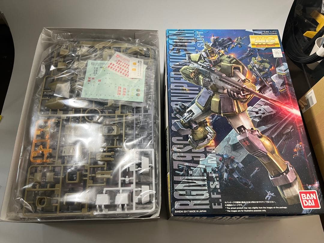 【ガンプラ】MG ジムスナイパーカスタム