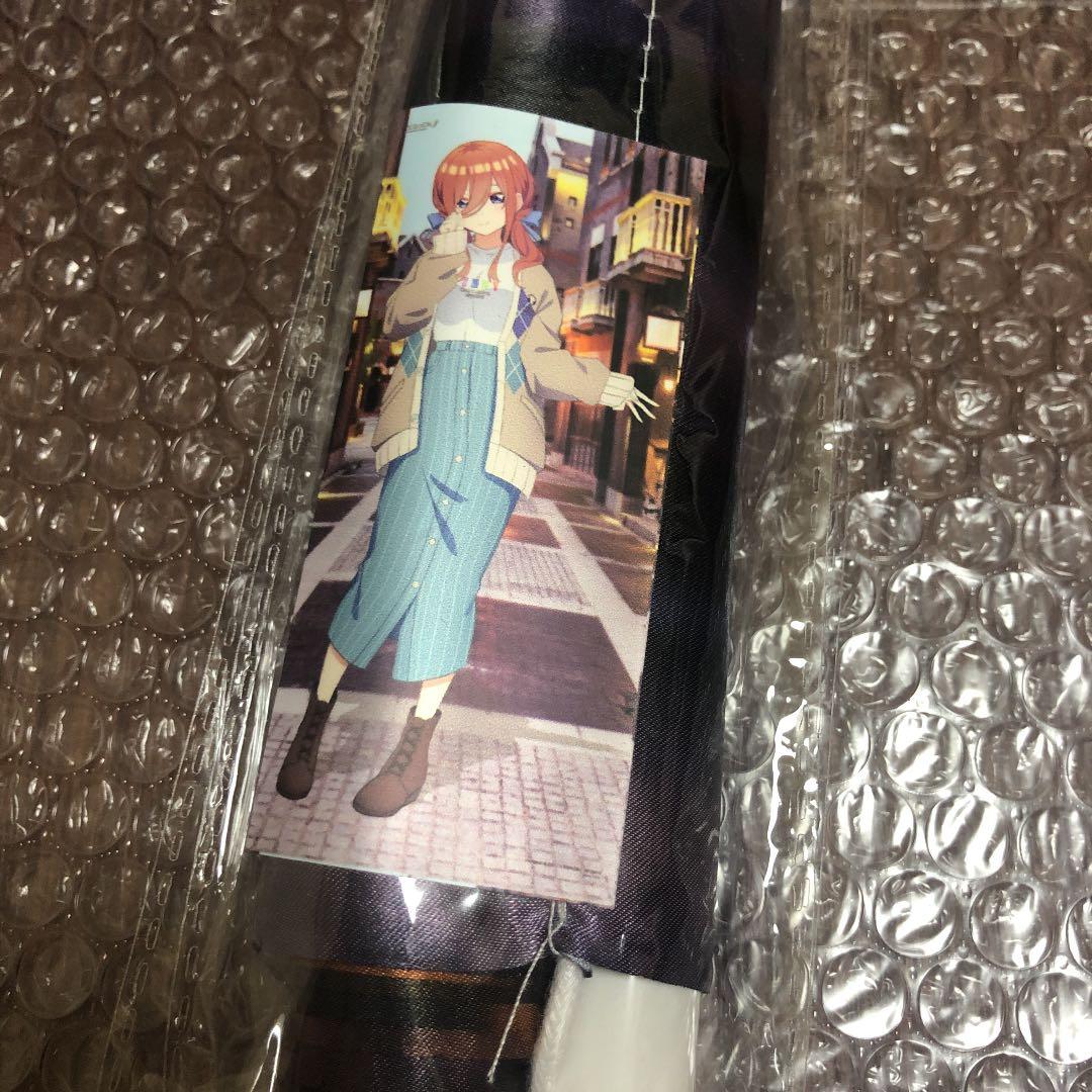 五等分の花嫁 中野三玖 アパレル 等身大タペストリー コラボ