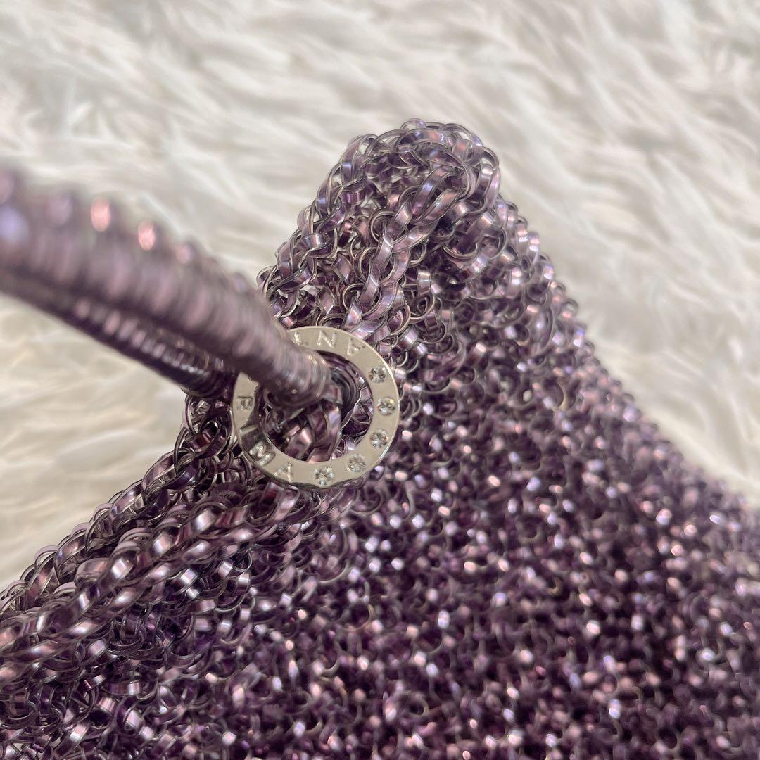 ANTEPRIMA アンテプリマ ワイヤーバッグ パープル スクエア