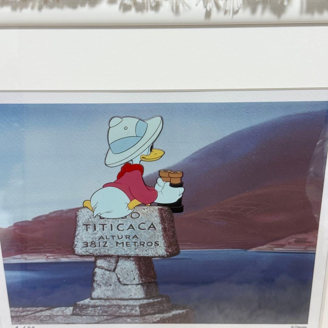 限定99部　ディズニーアートコレクション　ジクレー　ドナルド