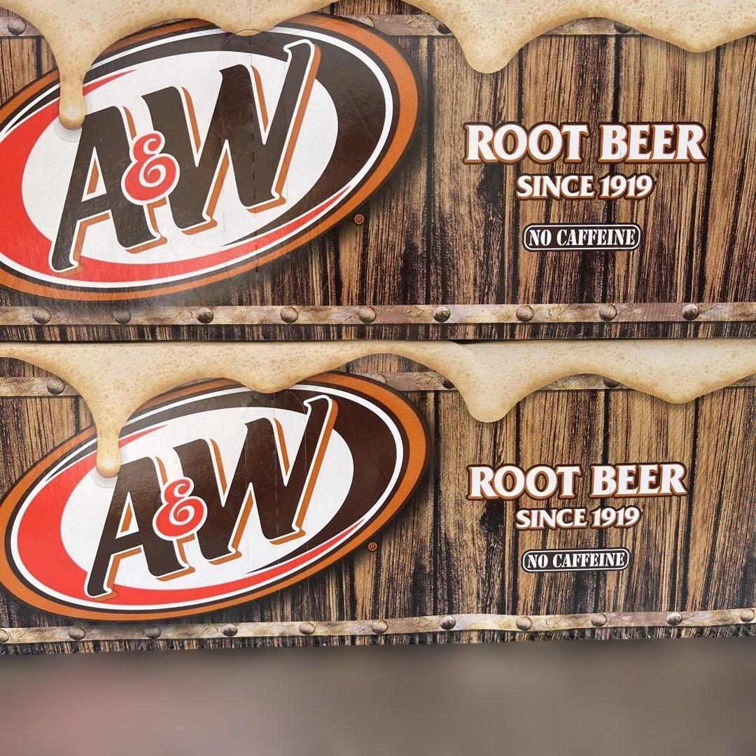 A&W ルートビア 12缶入り✖︎４ケース