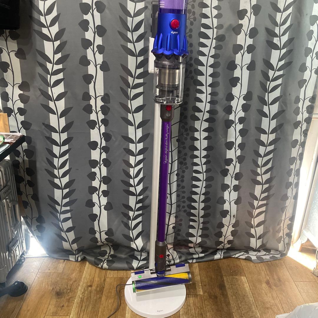 Dyson v12 detect slimコードレス掃除機 紫