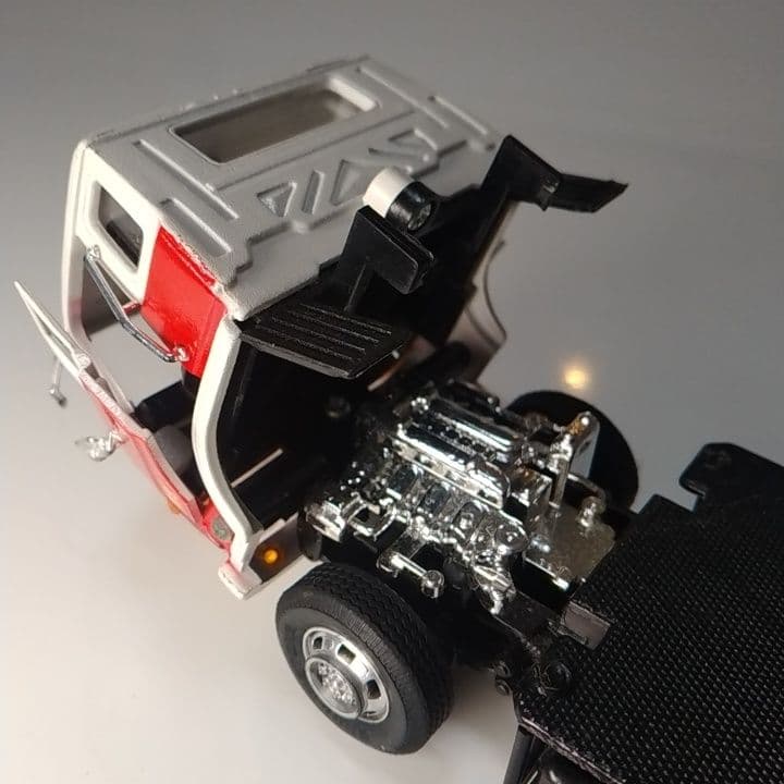 まる　ダイヤペットT-95 三菱ふそう 重機積載トレーラー