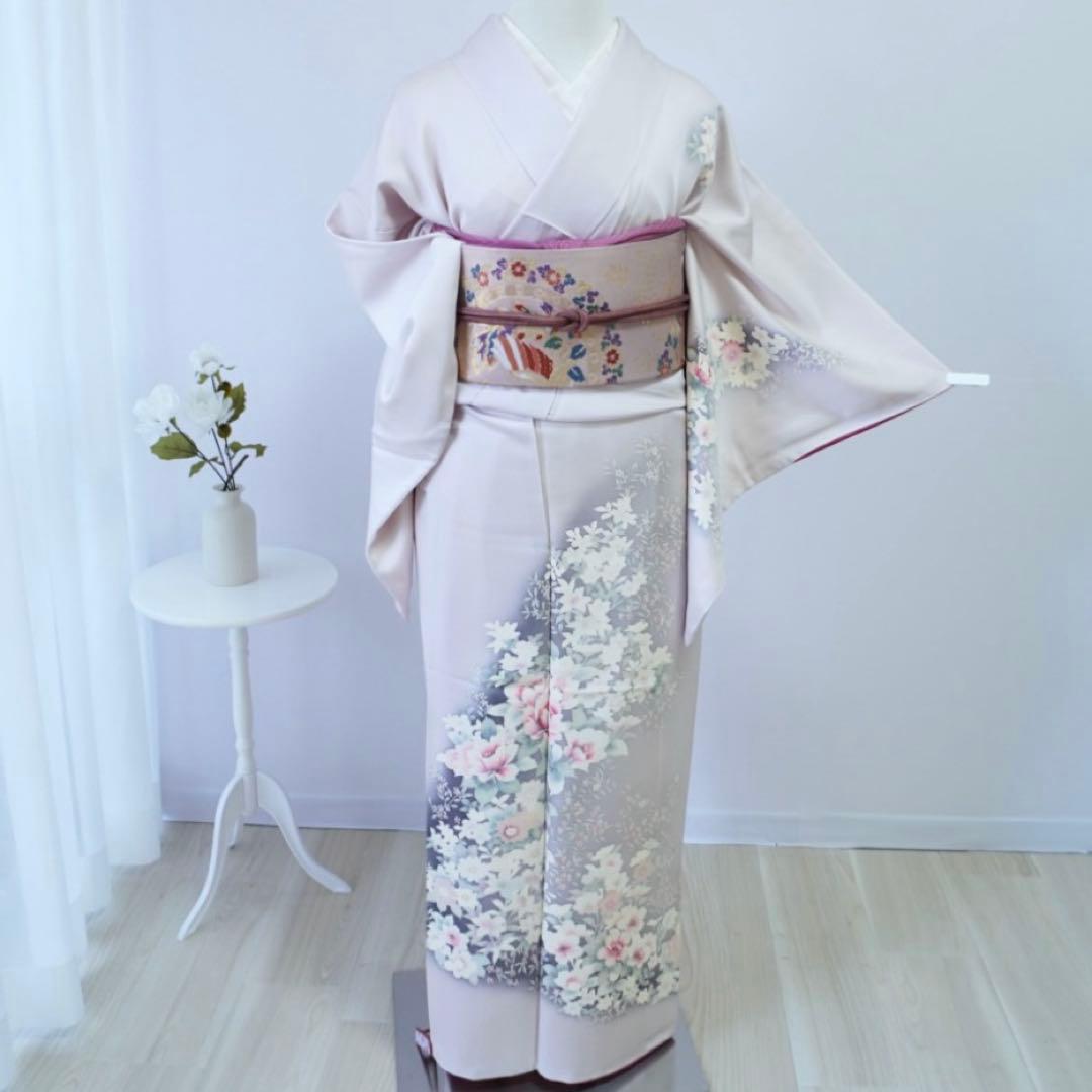 ピヨ品訪問着　4点フルセット 355D 七五三 お宮参り 卒業式　入学式