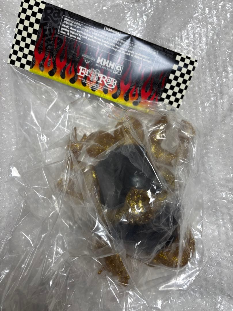 BlackBook Toy Asura Rat Fink ゴールド