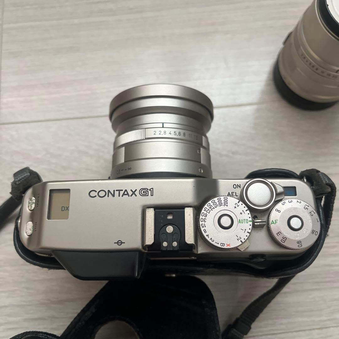 CONTAX G1 レンズ2本 ZEISS 90mm F2.8 2/45