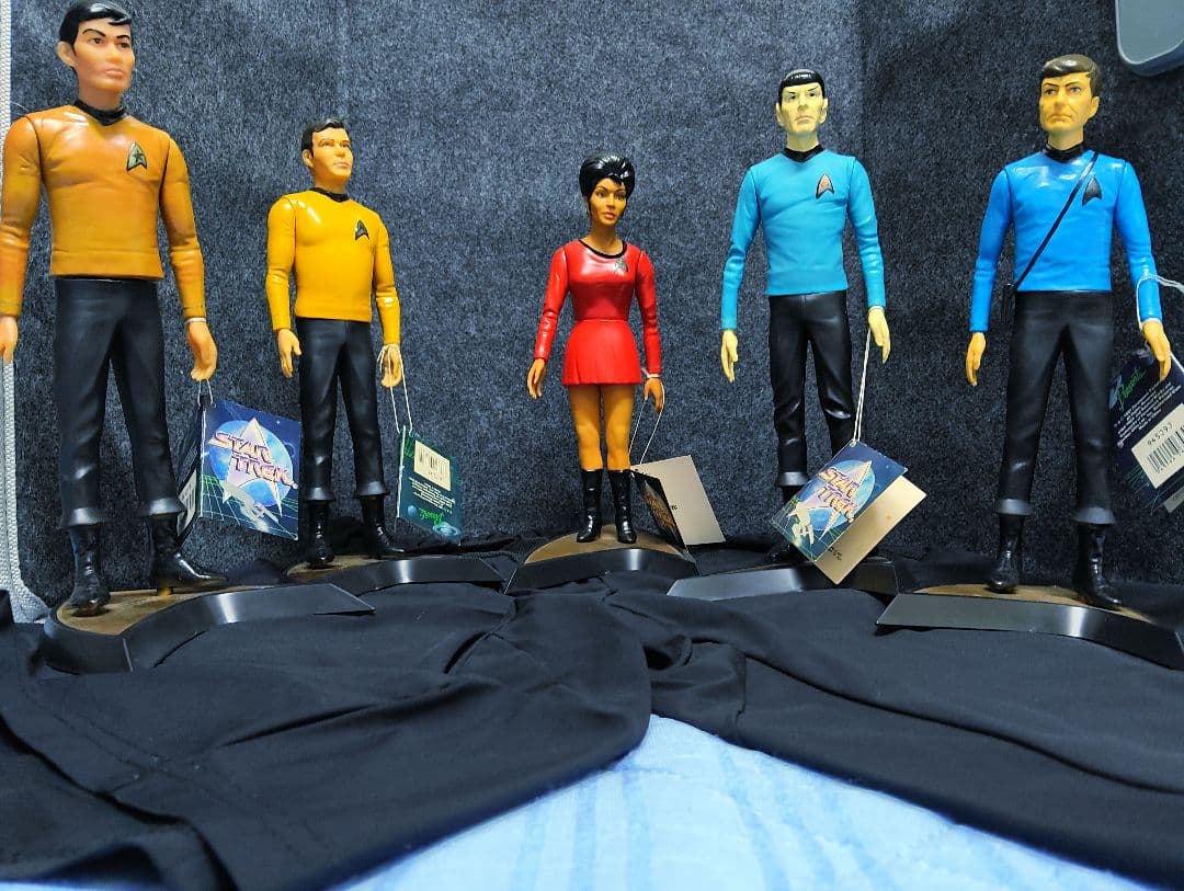 ハミルトンギフト社[スタートレック5体セット] 1991年製希少品!!