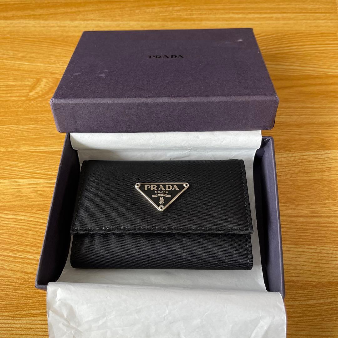 大人気!!PRADA【極美品】PRADA6連ナイロンキーケース