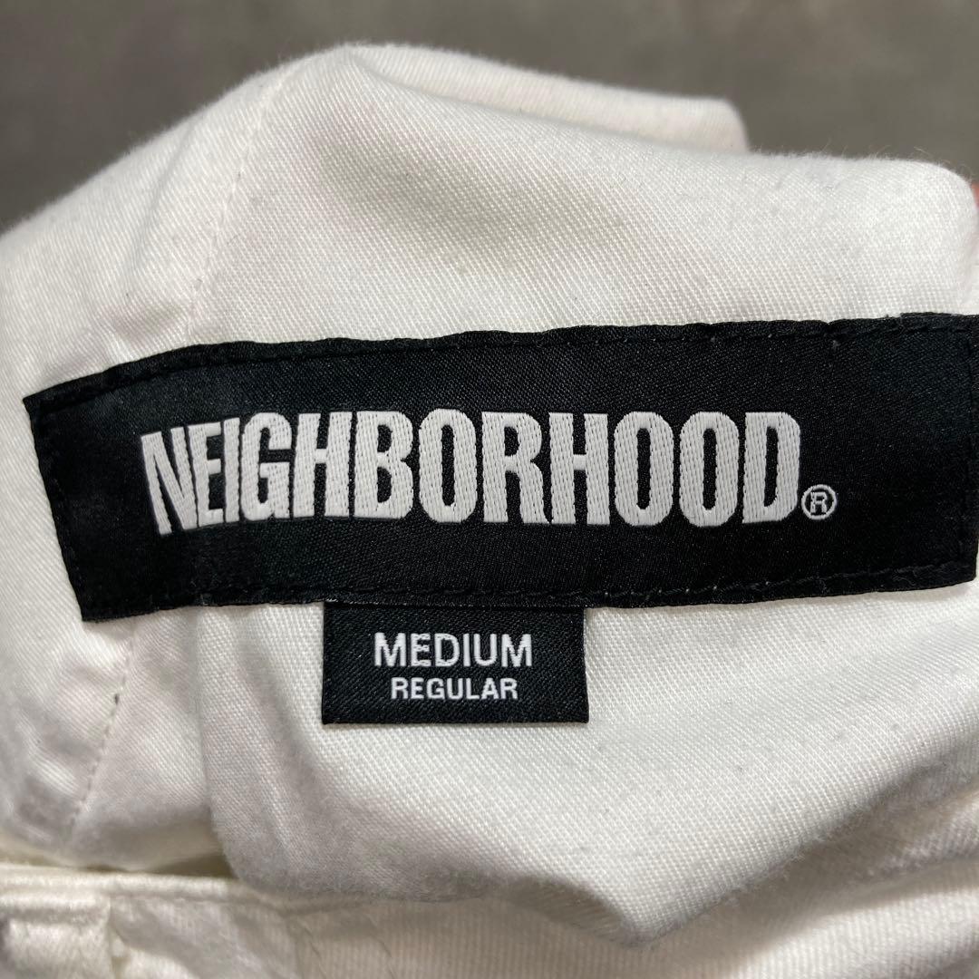 【s.t590】NEIGHBORHOOD ホワイト チノパン