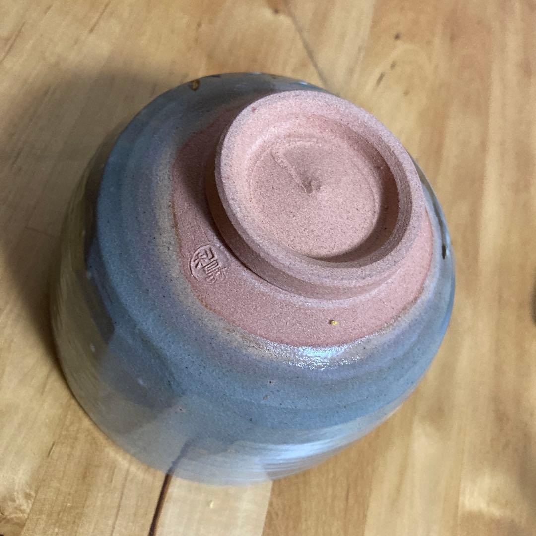 乾山写/柳に山茶花/利昇/抹茶碗/茶道具