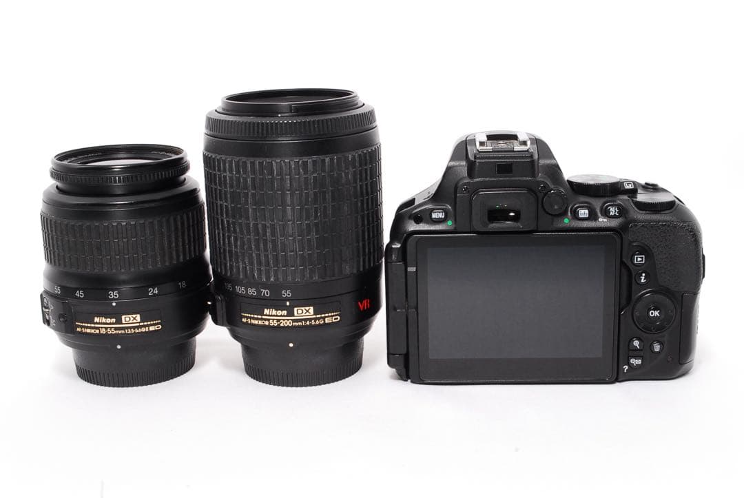 ◆少し訳あり！Nikon D5500◆WiFi内蔵◆望遠レンズ◆一眼レフカメラ◆