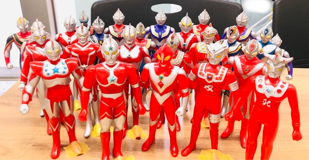 ウルトラマン ソフビ まとめ売り 25体セット！