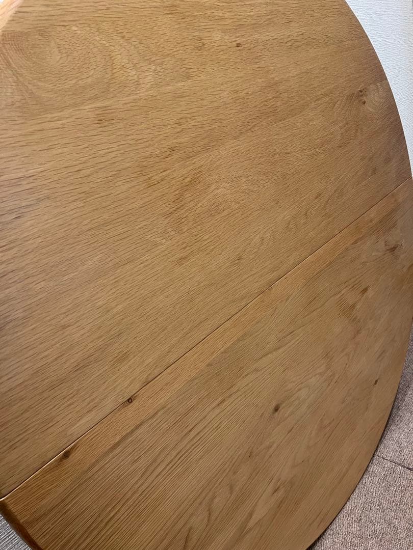 伸長式ダイニングテーブル folk ナチュラル