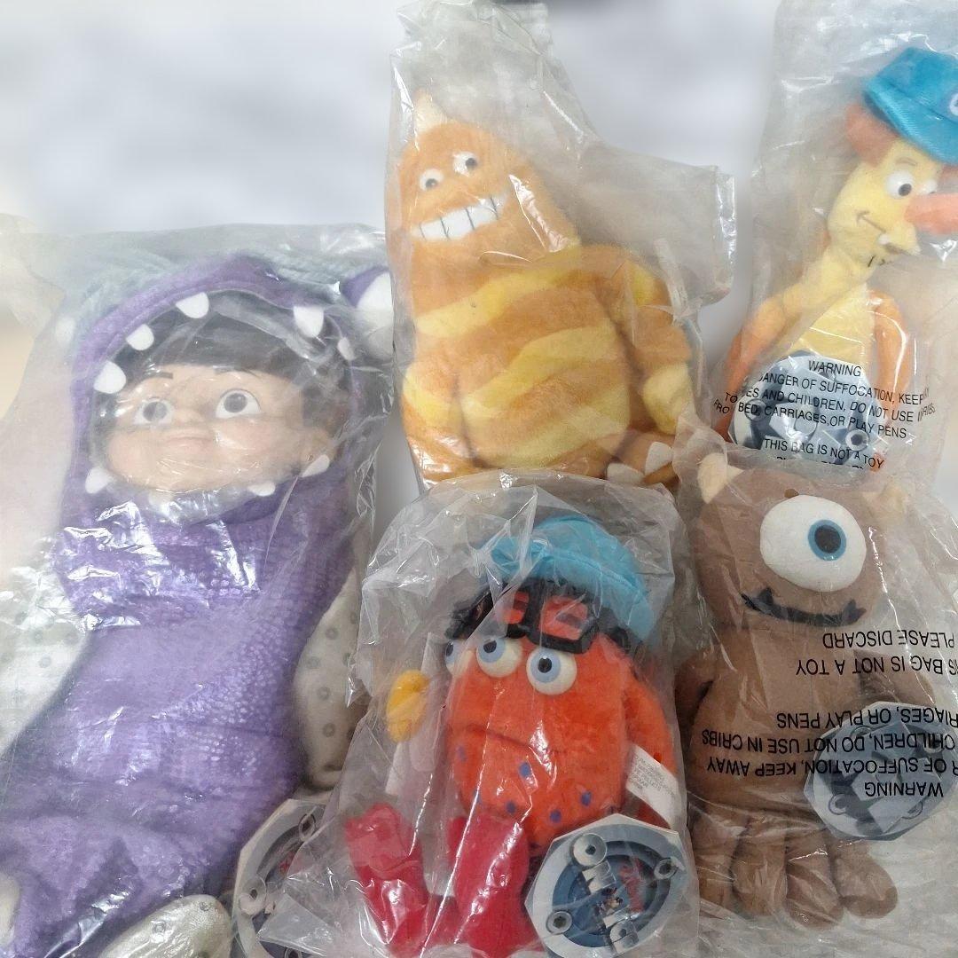 レア　モンスターズ・インク　ぬいぐるみセット ディズニーオンアイス