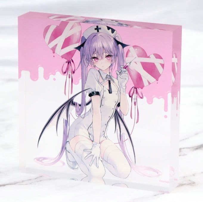 rurudo　アクリルブロック　色紙　イヴ　SWEET TOXIC Ver.