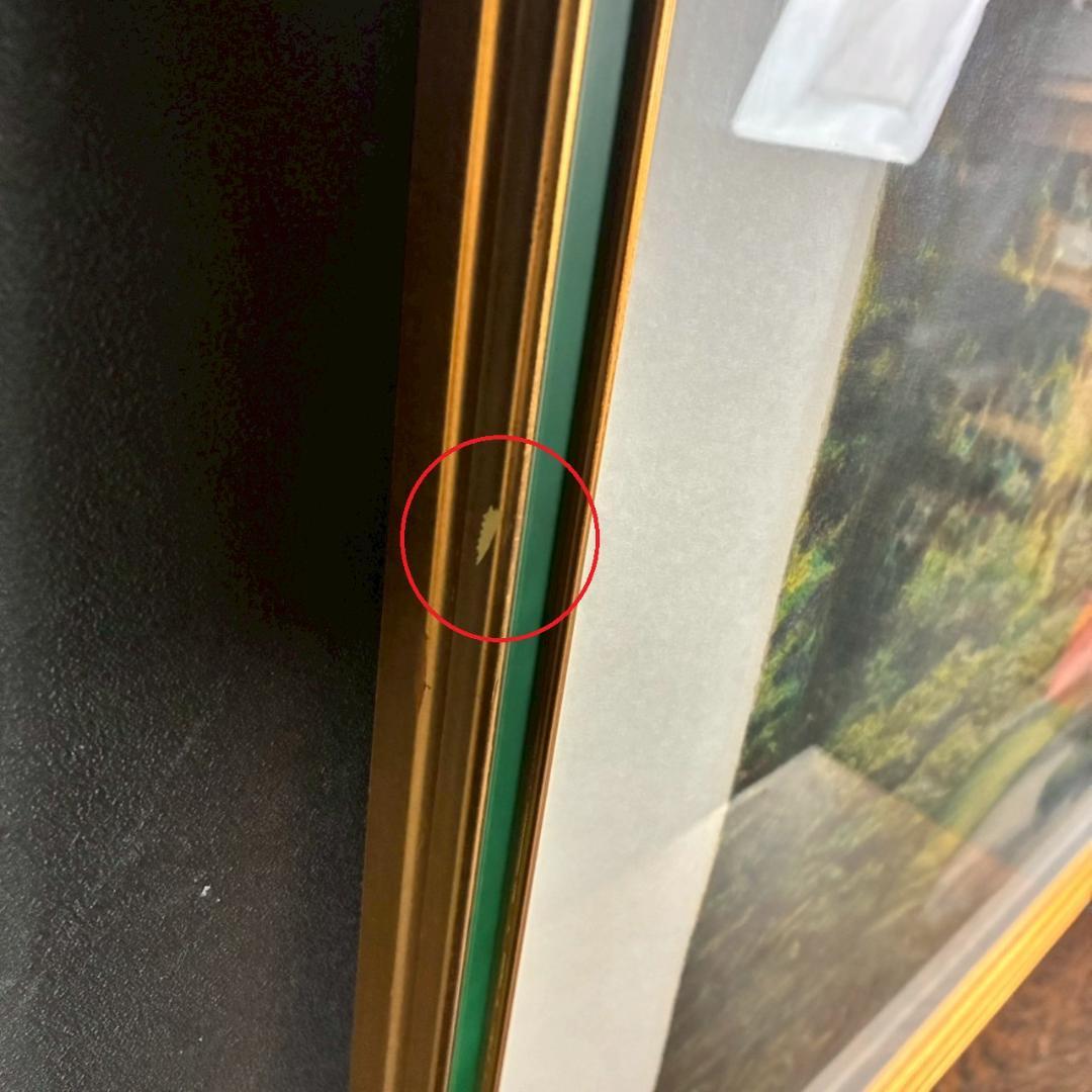 ハロルド・アルトマン「trio」リトグラフ 1988年 直筆サイン入り 額縁入り