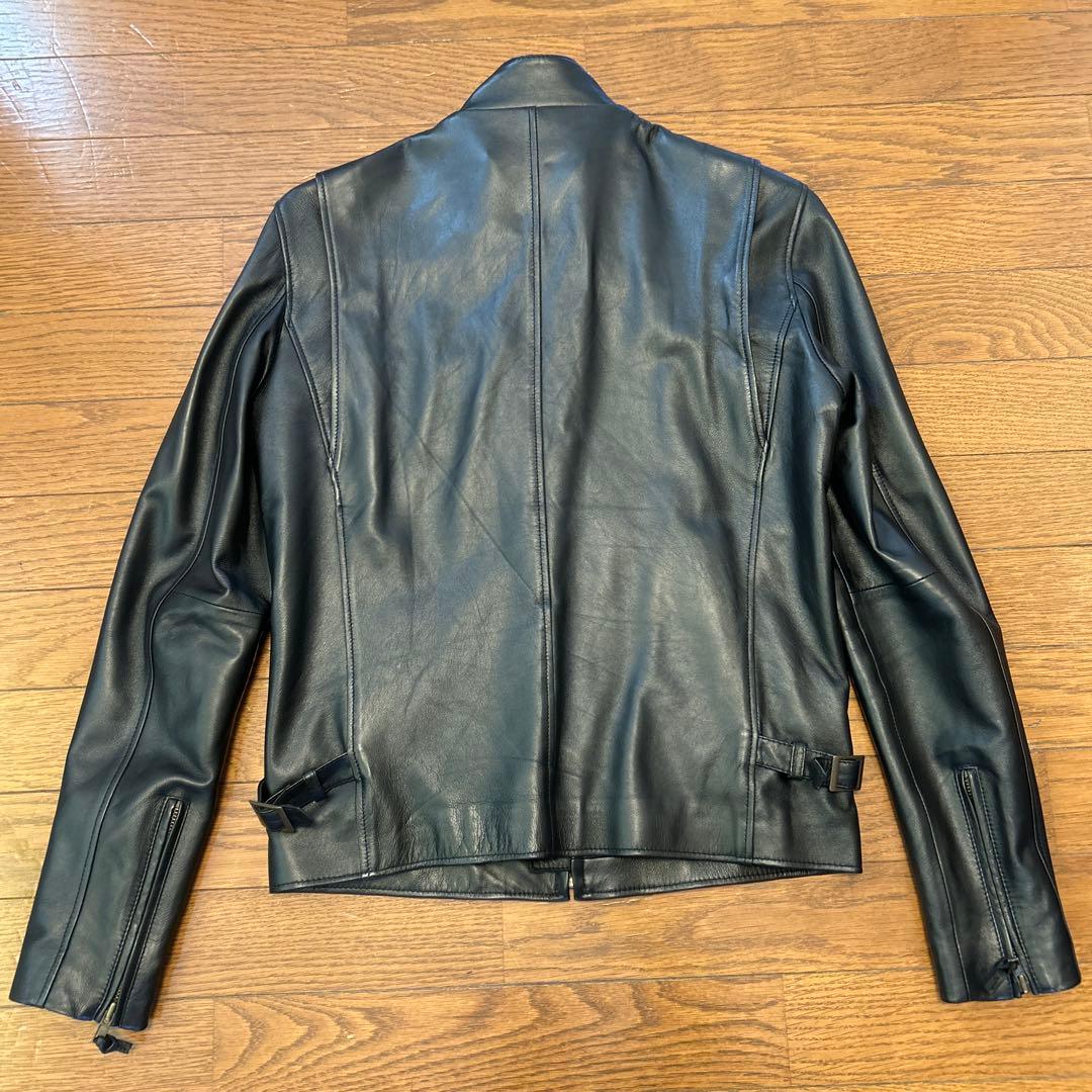 シングルライダースジャケット 本革 ラムレザー　革ジャン