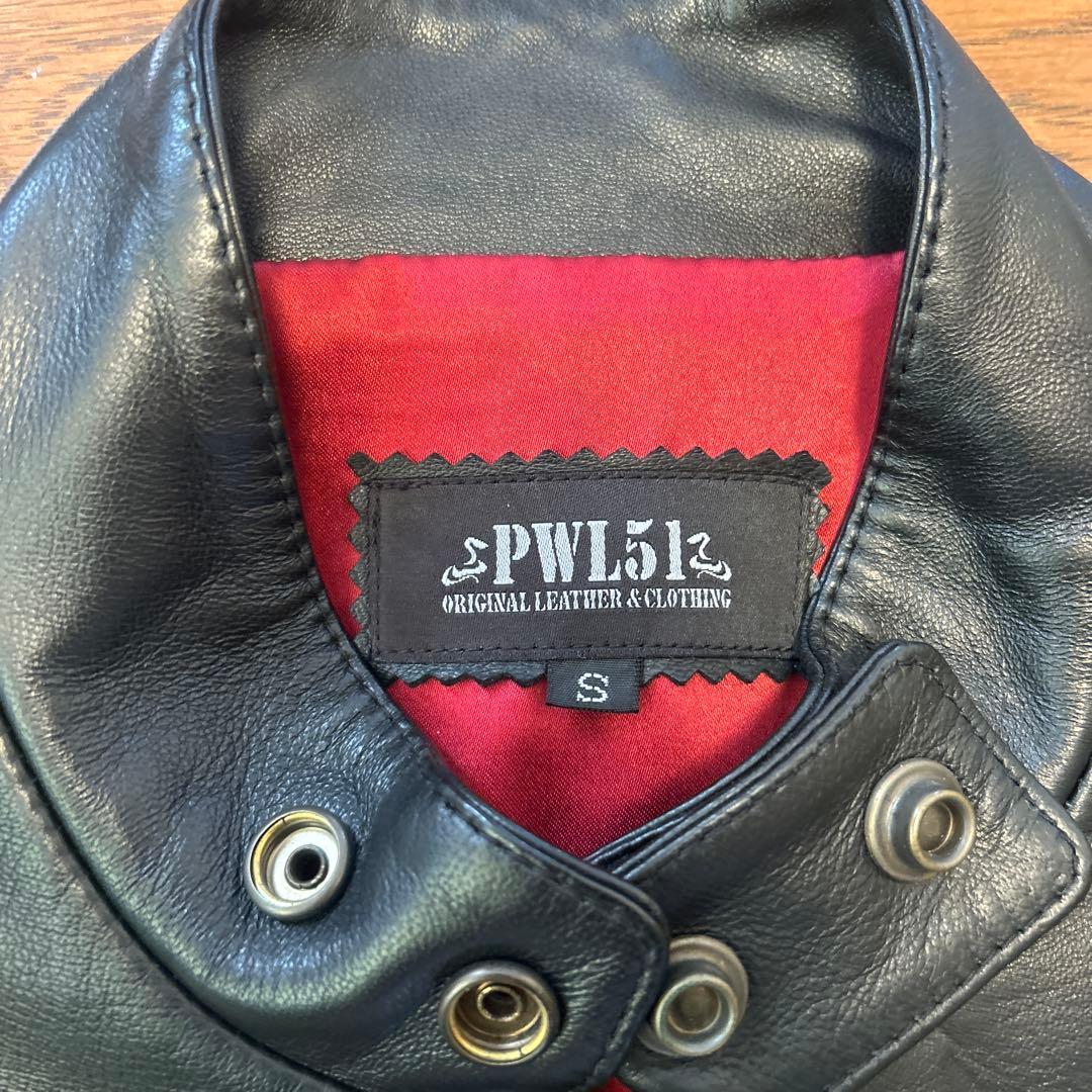 シングルライダースジャケット 本革 ラムレザー　革ジャン