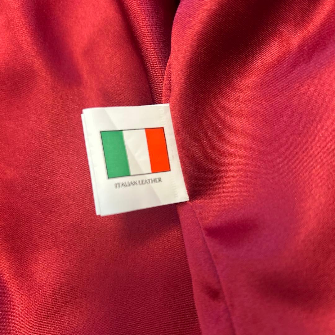 シングルライダースジャケット 本革 ラムレザー　革ジャン