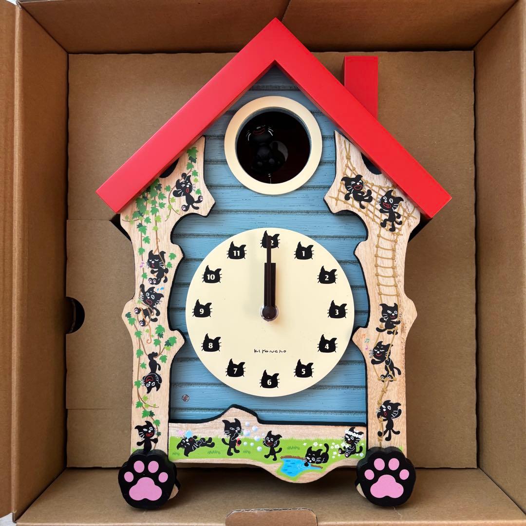 キヨ15周年くじ　キヨ猫カッコー時計