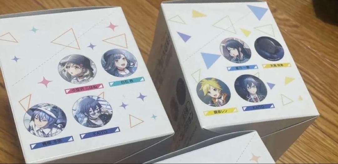 プロセカ グリッター缶バッジ　BOX vol.21A 24B