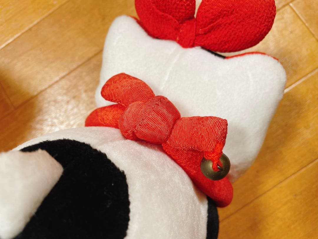 ハローキティ 狛犬 ぬいぐるみ サンリオ 和風 平成 レトロ 廃盤 希少 2個