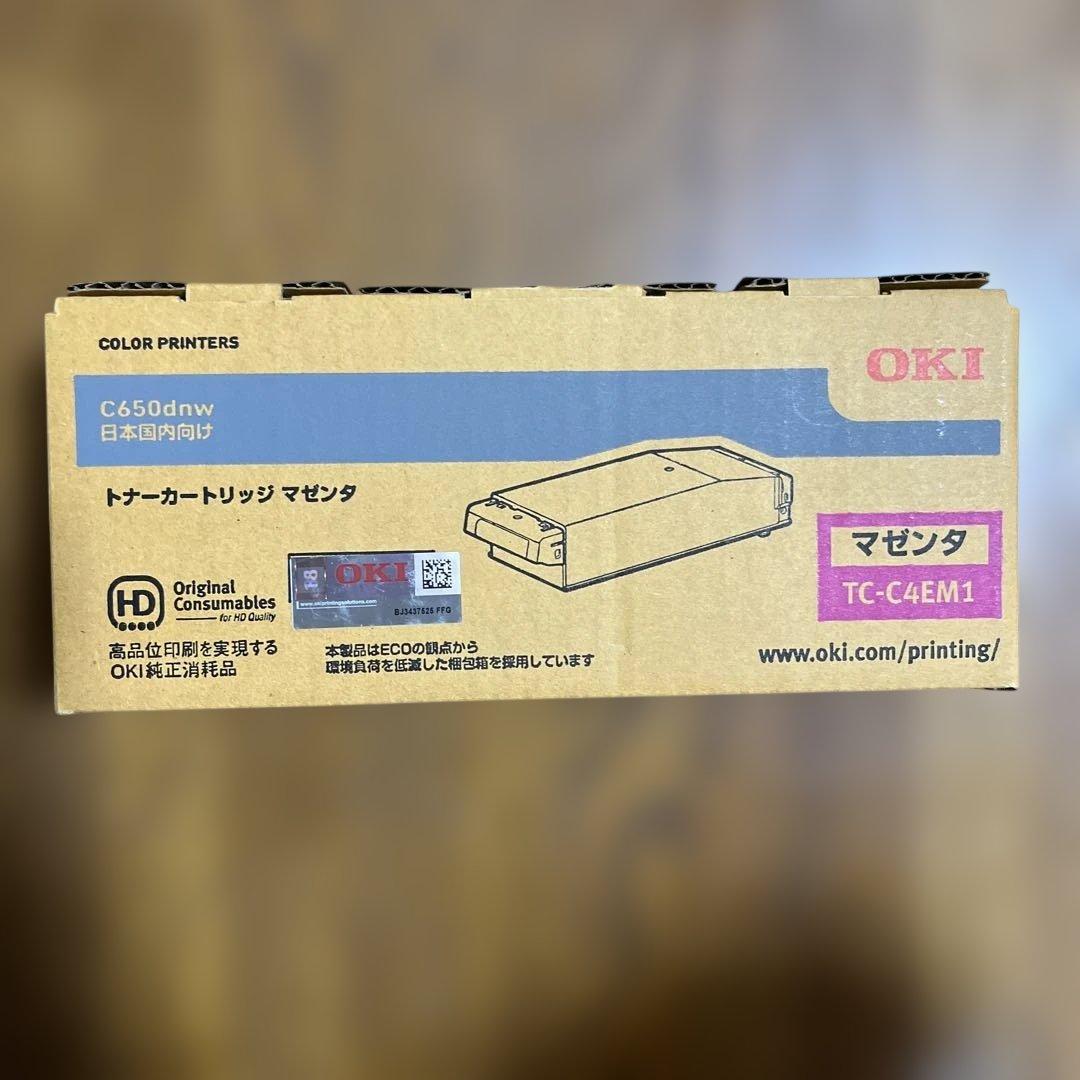 OKI トナーカートリッジ TC-C4EM1 マゼンタ