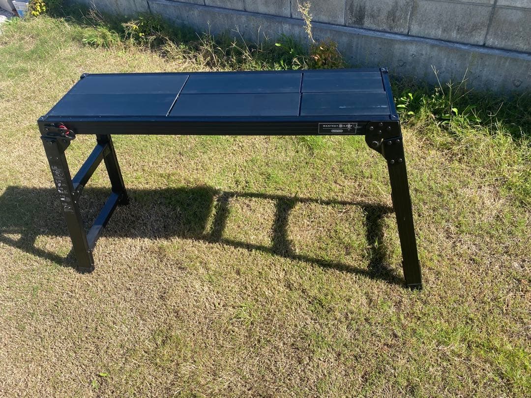 WANTKEY CAMP × HASEGAWA アルミグリルテーブルホルダー付き