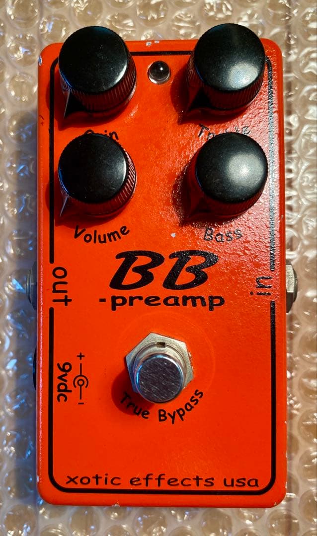 最初期平ネジ三桁serial　Xotic BBPreamp