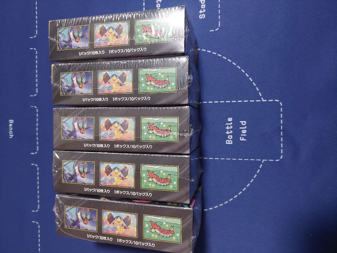 ポケモンカード　シュリンク付きMEGAドリームex　5box