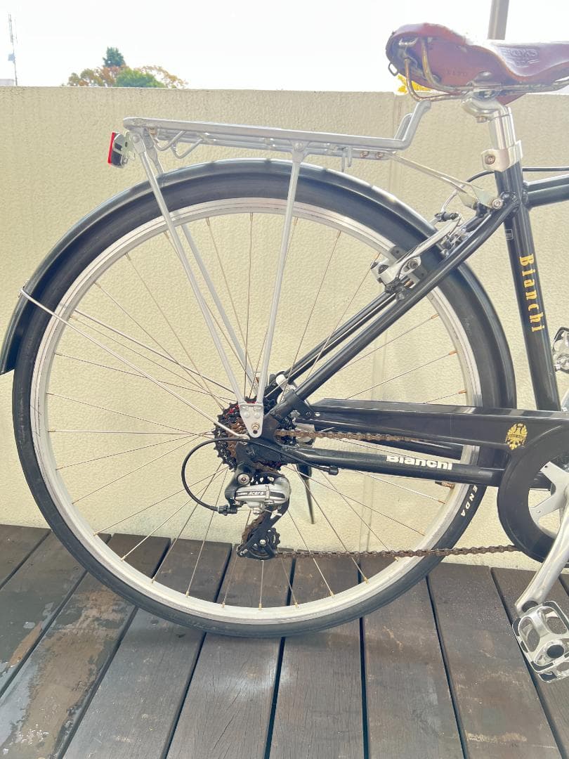 Bianchi PRIMAVERA Ｍイタリアンデザイン外装８段変速 引取専用
