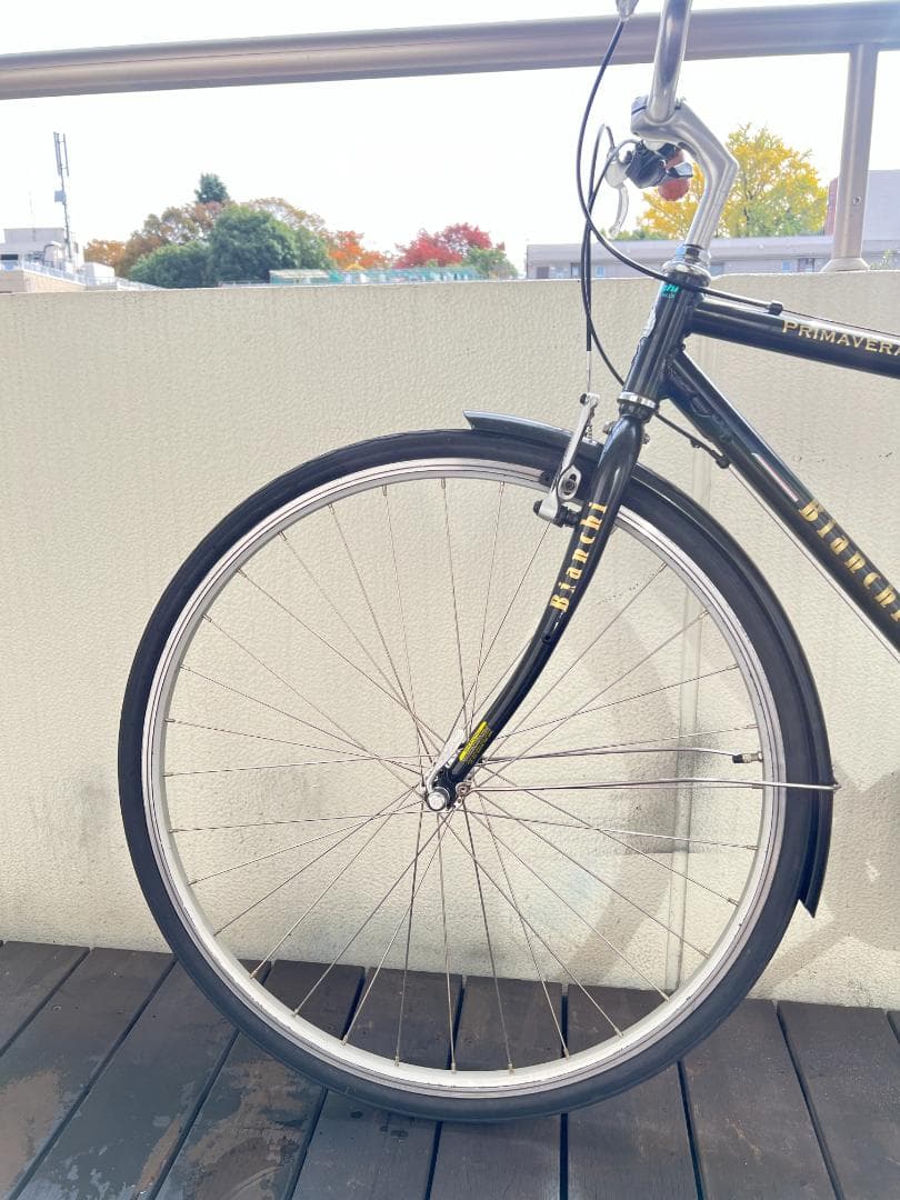 Bianchi PRIMAVERA Ｍイタリアンデザイン外装８段変速 引取専用