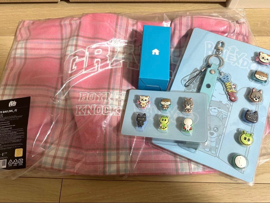 BOYNEXTDOOR ボネクドGRAILZ トートバッグパーツセットキーリング