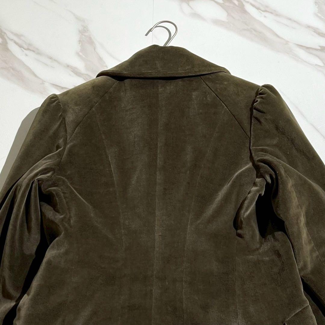 極美品✨ ヴィヴィアンウエストウッド レッドレーベル ベロア コート グリーン