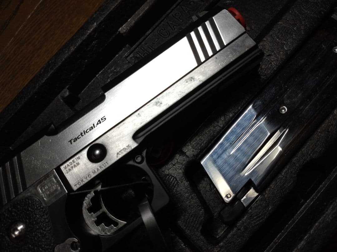 東京マルイ No24 ハイキャパカスタム デュアルステンレス ガスブローバック