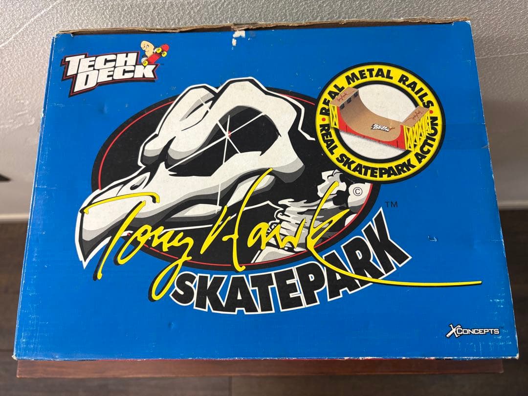 指スケ　Tech Deck テックデッキ　Vert Ramp ランプ セクション