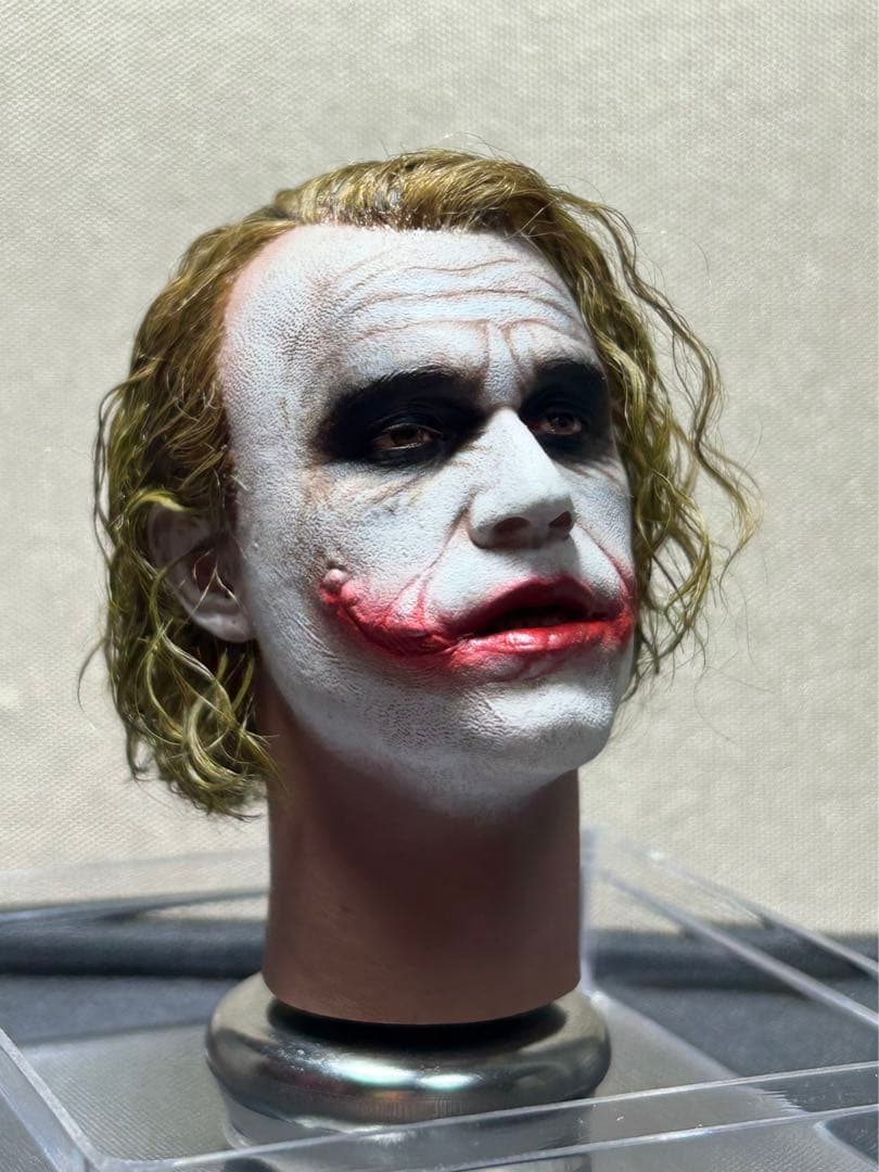 1/6 カスタム植毛ヘッド ダークナイト　ジョーカー 宴会2.0Ver.