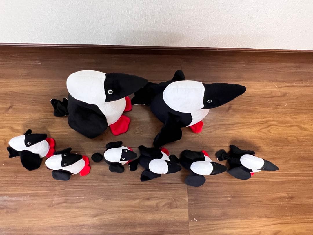 CHUMS チャムス　ブービーバード　ぬいぐるみ　8羽セット売り　かつおどり