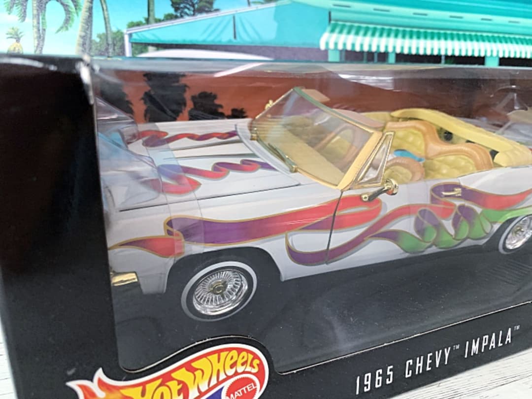 希少‼︎ 美品！Hot Weels製 65 シボレー インパラ 1/18スケール