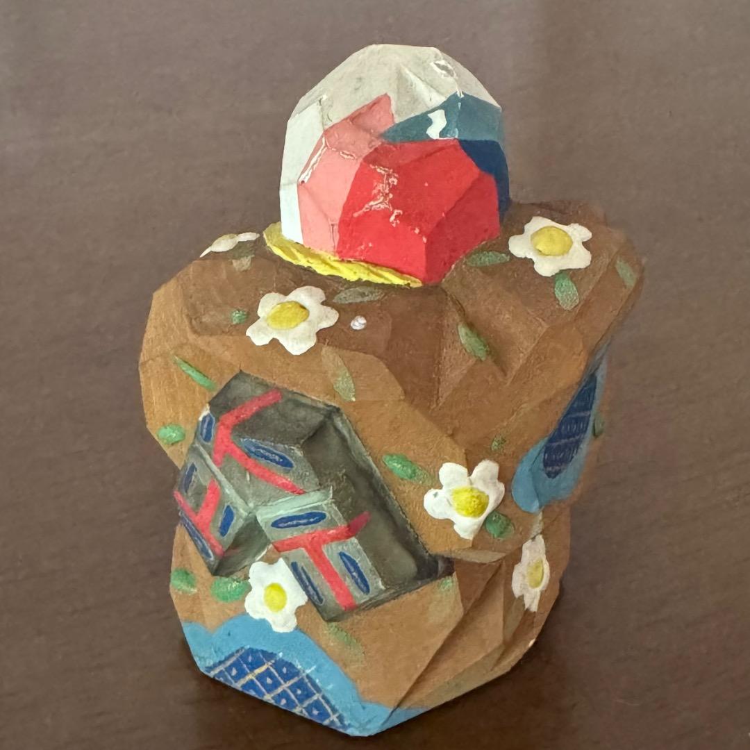 茶の木 宇治人形（桂楽峯 作）