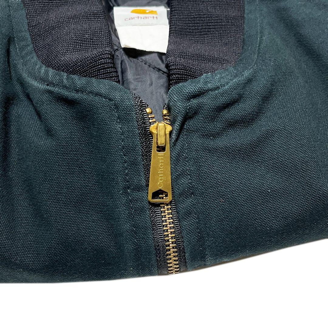 ヨ*ー様 Carhartt ダックベスト ブラック Size XXL位 ビッグサ