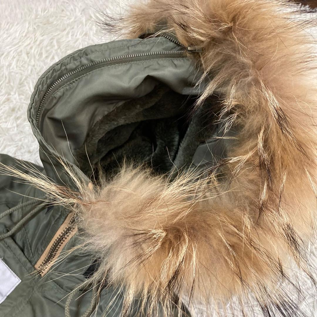 15889✨AVIREX N-3B ステンシル グリーン フライトジャケット