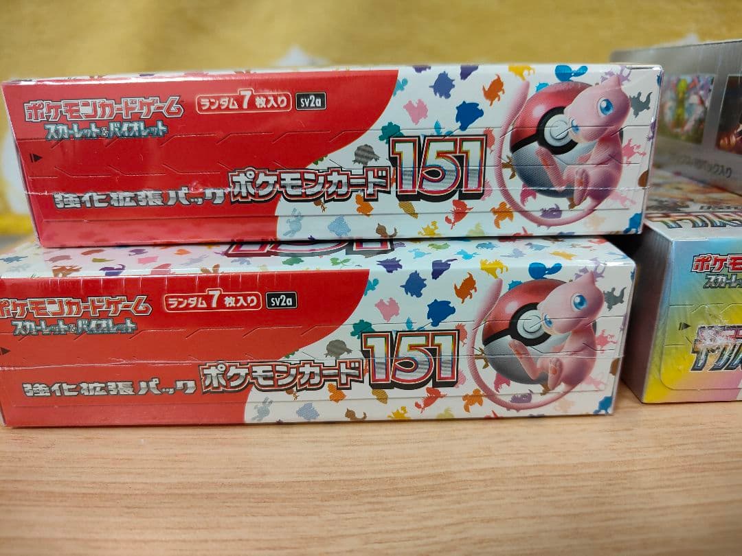 ポケモンカードゲーム　テラスタルフェス 151 未開封シュリンク付き　計7箱
