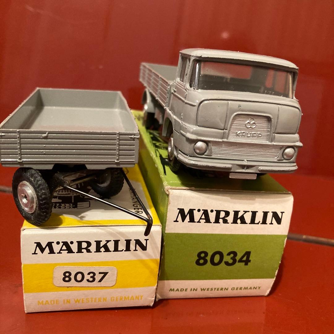 メルクリン、NO8034.8037 クルッ、ローリー、トレイラー　1950年代末