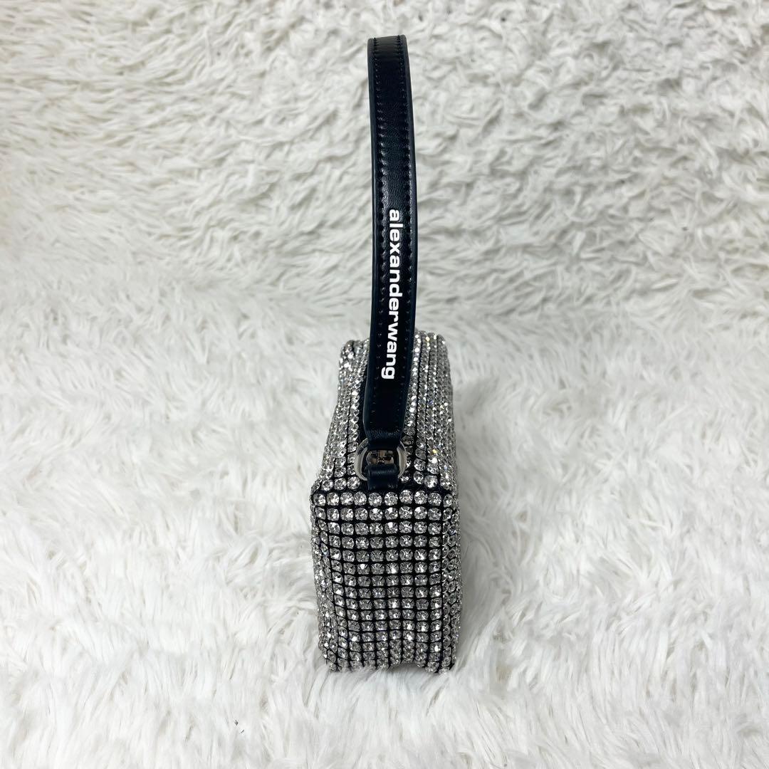 【美品】 アレキサンダーワン heiress ラインストーンメッシュポーチ