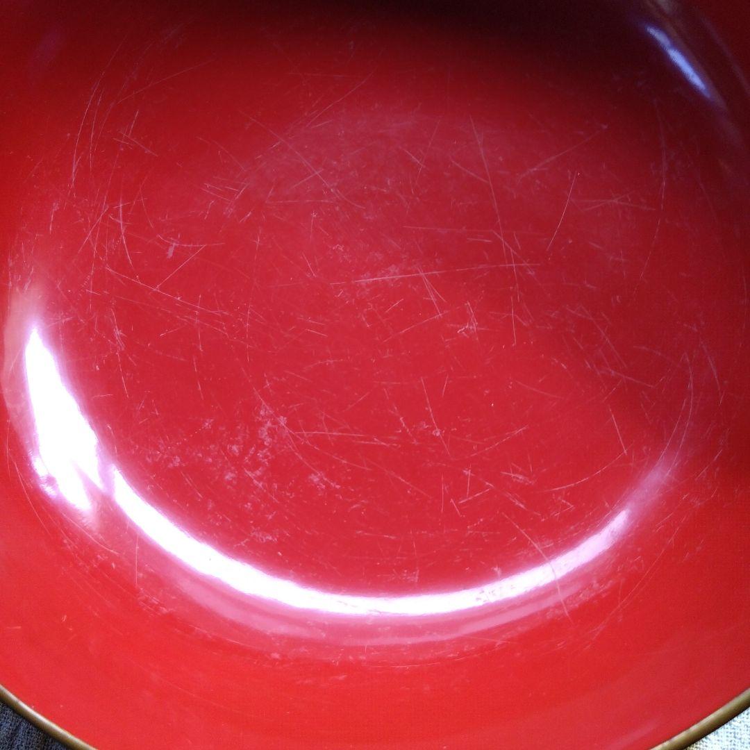 塗り 塗り物 古い大平椀 菓子鉢 大鉢