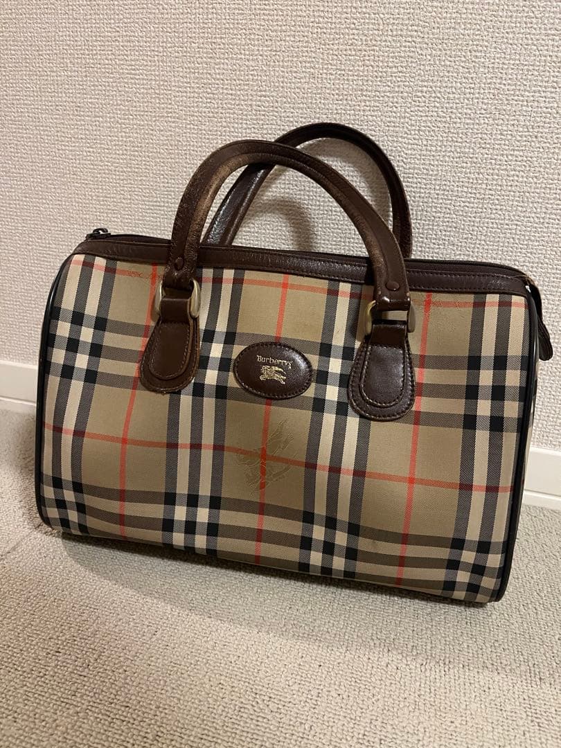 Burberry ボストンバッグ