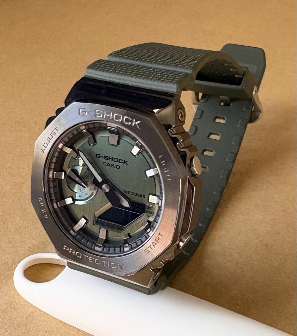G-SHOCK GM-2100B-3AJF カシオーク グリーン